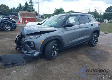 2021 Chevrolet Trailblazer Fwd Rs из США, поврежденный, VIN KL79MTSL0MB006960